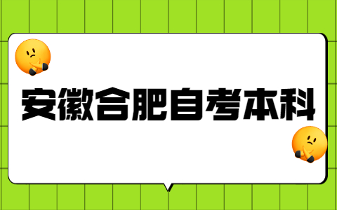 安徽合肥自考本科算全日制吗？